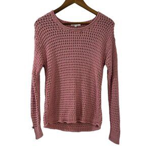 MADEWELL Open-Stitch Austen Pullover Sweater Women’s XXS